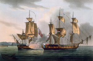 Capture of La Reunion, October 21st 1793